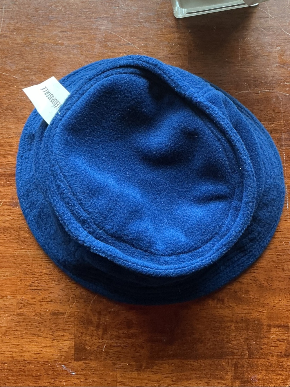 Aeropostale Fleece Bucket Hat Blue One Size NWT 2000s Vintage Y2K - Picture 10 of 13